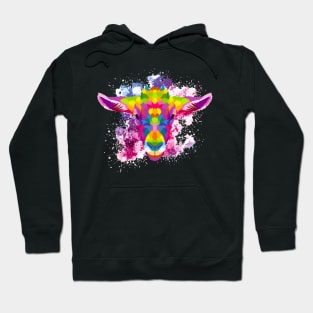 Pop Art Colorful Sheep Hoodie